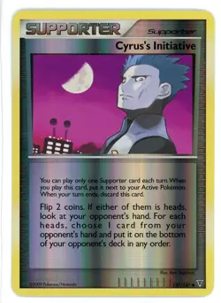 Cyrus's Initiative Reverse Holo 137/147 Supreme Victors Pokemon Card - Image 1