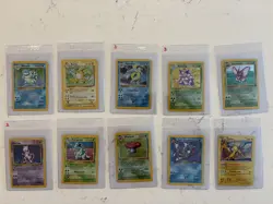 🚨 Pokemon Vintage Holograms Card TCG LOT 🚨 Mix LOT of 10 Cards Lot -#28 - Image 1