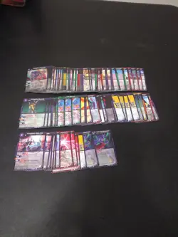 Battle Spirits Saga Evangelion Assorted Cards 100 Total Cards Near Mint Holofoil - Image 1