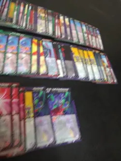 Battle Spirits Saga Evangelion Assorted Cards 100 Total Cards Near Mint Holofoil - Image 4