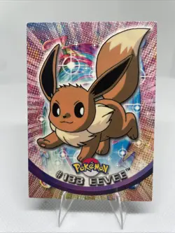 EEVEE #133 Pokemon Card TCG Topps TV Animation - Image 1