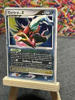 Pokemon TCG Darkrai LV.X DP19 Ultra Rare Diamond & Pearl Promo Card MP-HP - Image 2