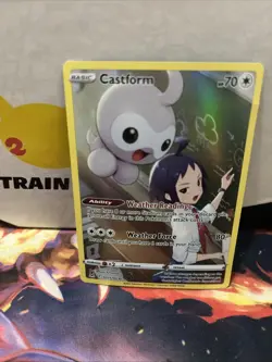 Castform TG11/TG30 Lost Origin Trainer Gallery Ultra Rare Pokemon Card - Image 1