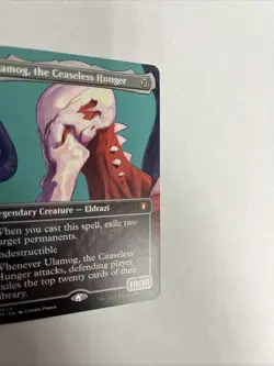 Ulamog The Ceaseless Hunger Borderless Nonfoil Card #0670 MTG LP - Image 2