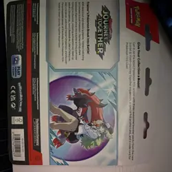 Pokemon Journey Together 3 Booster Packs with Yanmega Promo Card - TCG 2024 - Image 2
