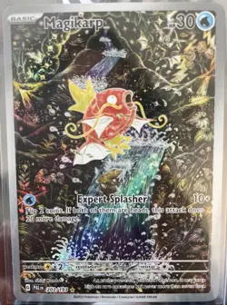 Pokemon TCG Magikarp Scarlet & Violet Paldea Evolved Card 203/193. Light Play! - Image 1