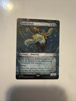 Sunderflock Showcase 309 Lorwyn Eclipsed ECL MTG Regular Rare Unplayed Mint - Image 1