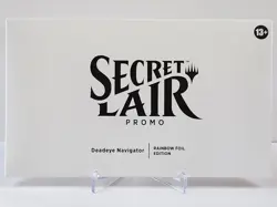 *SEALED* Deadeye Navigator SpongeBob Secret Lair Promo Rainbow Foil MTG Magic - Image 1