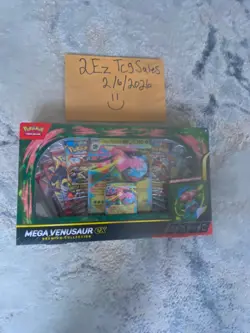 POKEMON MEGA VENUSAUR EX PREMIUM COLLECTION BOX SEALED - Image 1