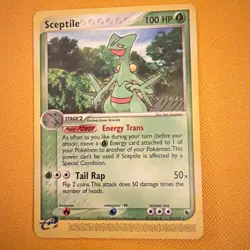 Pokemon Sceptile 1x Stage 2 Cards EX Ruby & Sapphire 2003 Nintendo - Image 1