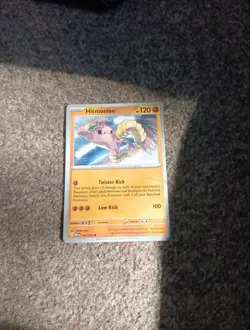 Pokemon TCG Hitmonlee Scarlet Violet-151 106/165 Reverse Holo Uncommon - Image 1