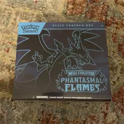 Pokemon Mega Evolution Phantasmal Flames Elite Trainer Box Charizard - Image 1