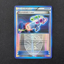 Hypnotoxic Laser Reverse Holo 123/135 Plasma Storm Pokemon Card - Image 2
