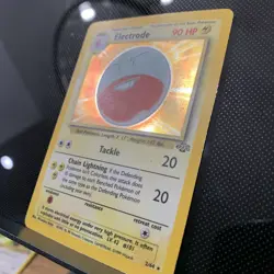 Pokemon TCG Electrode Holo Rare Jungle 2/64 Mitsuhiro Arita HP - Image 2
