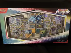 Pokemon TCG Prismatic Evolutions Lucario Ex Tyranitar Ex Premium Collection Box - Image 1