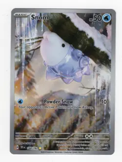 Snom 168/162 Temporal Forces - Illustration Rare Holo NM - Pokemon TCG - Image 1
