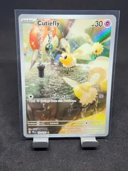 Cutiefly 172/162 SV05: Temporal Forces Holo Illustration Rare Pokemon TCG - Image 1