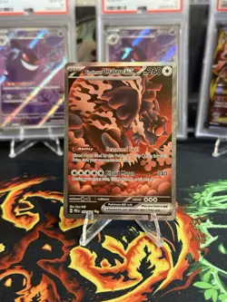 Pokemon Prismatic Evolutions Bloodmoon Ursaluna ex 168/131 SIR NM - Image 1