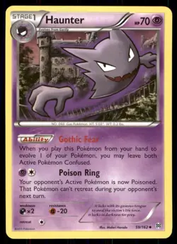 Pokemon TCG Pokemon Haunter Haunter Uncommon Regular - Image 1