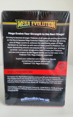 Pokemon TCG Mega Evolution Booster Bundle (includes 6 packs) - New/Sealed - Image 5