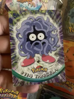 Topps Pokemon TV Animation Blue Logo 1st Edition Mint Non Holo #114 Tangela - Image 1