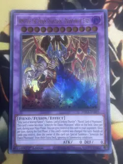Yugioh: Armityle the Chaos Phantasm - Phantom of Fury PHRA-EN035 Ultra 1st Ed MP - Image 1