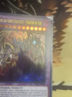 Yugioh: Armityle the Chaos Phantasm - Phantom of Fury PHRA-EN035 Ultra 1st Ed MP - Image 3