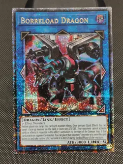 YuGiOh Borreload Dragon MP24-EN048 : Quarter Century Secret Rare 1st Edition - Image 1