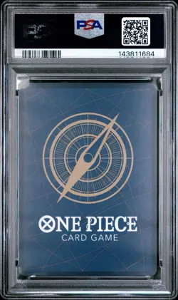 2025 ONE PIECE OP05 119 MONKEY D LUFFY ENGLISH 2ND ANNIVERSARY SET PROMO PSA 10 - Image 2