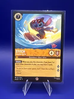 Disney Lorcana Stitch - Carefree Surfer 24/204 Fabled Legendary - Image 1