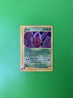 Pinsir 101/147 Aquapolis E-Reader Pokemon Card LP+ - Image 1