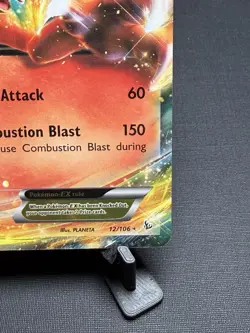 Pokemon TCG Charizard EX Flashfire XY Holo Rare Card 12/106 Near Mint - Image 5