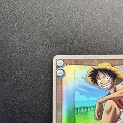 BANDAI ONE PIECE Card LUFFY Carddass 2002 MS-C01 HOLO FOIL Japanese Vintage TCG - Image 5