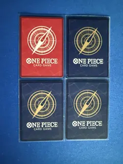Marco One Piece TCG 4-card lot OP10 Rare+OP08 Leader+OP01/OP09 Commons - PWE - Image 2