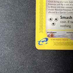 Pokemon Card - Blissey Aquapolis 6/147 Rare Non-Holo LP - Image 5