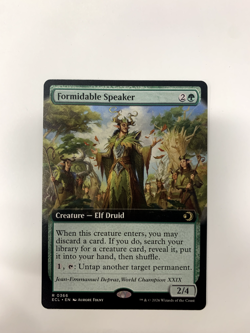 Formidable Speaker (Extended Art) Lorwyn Eclipsed Regular - Image 1
