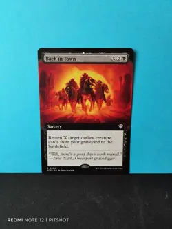 FULLART Back in Town / Zuruck in der Stadt - MTG Magic - Image 1