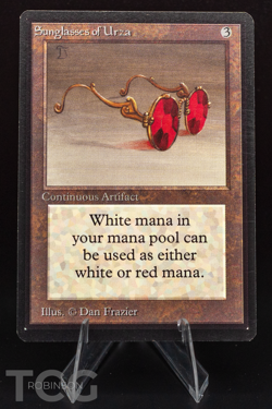 Sunglasses of Urza - 1993 Magic the Gathering - Limited Edition Beta Regular - Image 1
