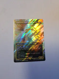 MTG - Galadriel, Light of Valinor (Borderless) (Surge Foil) Commander: LotR - LP - Image 1