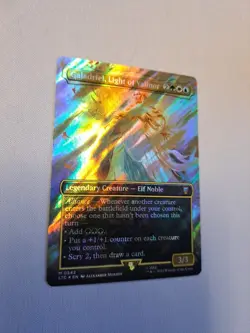 MTG - Galadriel, Light of Valinor (Borderless) (Surge Foil) Commander: LotR - LP - Image 2