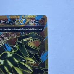 Pokemon Primal Groudon EX Shiny Full Art 97/98 XY-Ancient Origins AOR - Image 5