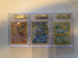 Pokemon Celebrations BGS 10/9.5 Charizard, Venusaur, Blastoise - Image 2