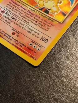 Pokemon Charizard Base Set 4/102 Holo 1999 120 HP - CGC holographic Near Mint - Image 5