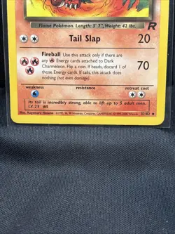 Pokemon: Dark Charmeleon #32/82 Team Rocket 2000 Vintage WOTC - LP - L99 - Image 2