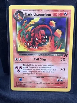 Pokemon: Dark Charmeleon #32/82 Team Rocket 2000 Vintage WOTC - LP - L99 - Image 3