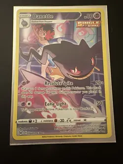Pokemon Banette TG07/TG30 Lost Origin Trainer Gallery Holo NM - Image 2