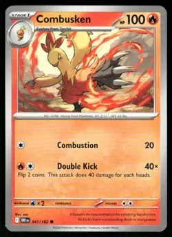 2025 Scarlet & Violet Series - Destined Rivals Combusken Common #41 - Image 1