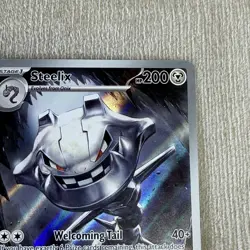 2025 Pokemon Mega Evolution MEG EN Steelix Illustration Rare #150/132 - Image 5
