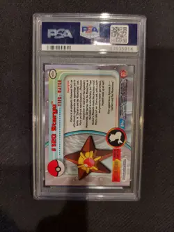 PSA 10 Staryu Foil Topps Pokemon Animation Seires 3 - Image 4