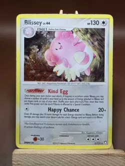 HP Pokemon TCG - Blissey 5/123 - Holo Rare - Mysterious Treasures - Image 1